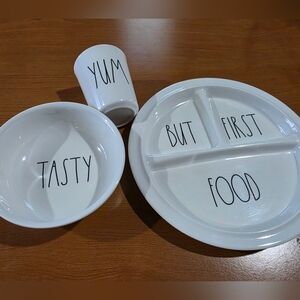 Rae Dunn Artisan Collection Ceramic Plate